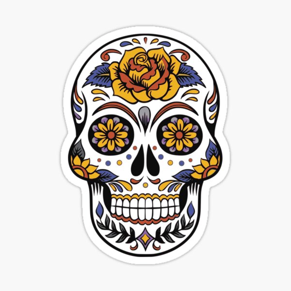 Skull Of Death Sticker