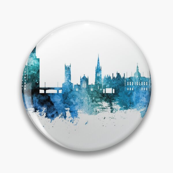 Item preview, Ipswich England Skyline designed and sold by ArtPrints.