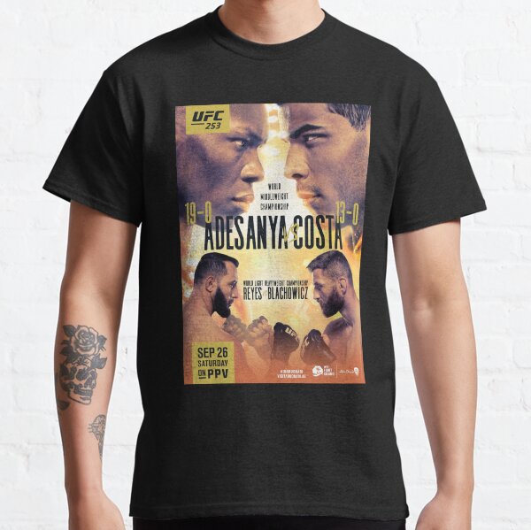 UFC 253 OFFICIAL: Adesanya Vs Costa Classic T-Shirt