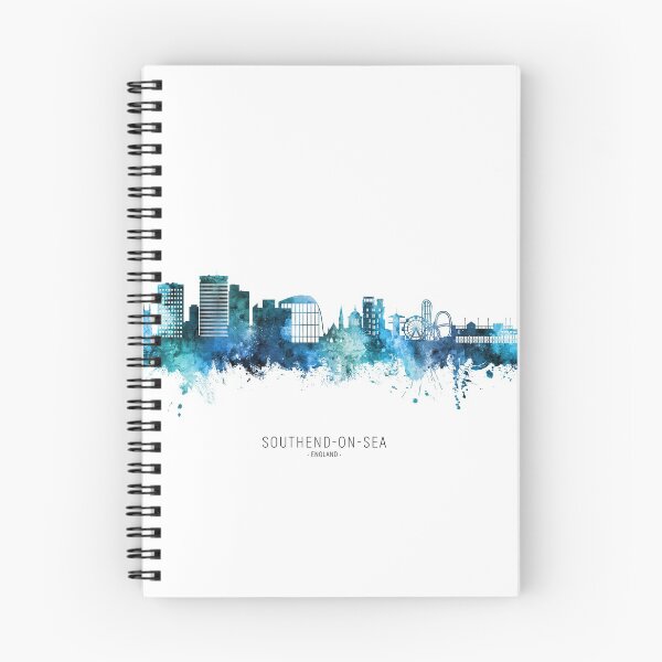 Item preview, Southend-on-Sea England Skyline designed and sold by ArtPrints.