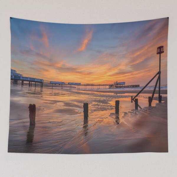 Item preview, Sandown Pier Sunrise designed and sold by manateevoyager.