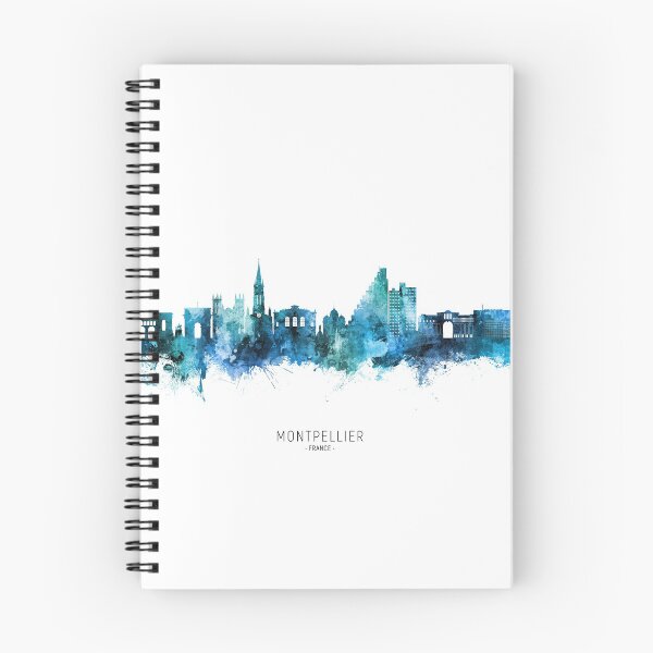 Item preview, Montpellier France Skyline designed and sold by ArtPrints.