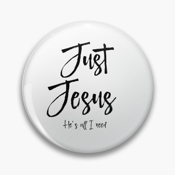 Item preview, Faith Quote: Just Jesus  designed and sold by motivateme.