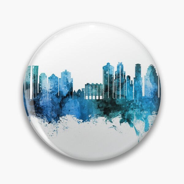 Item preview, Benidorm Spain Skyline designed and sold by ArtPrints.