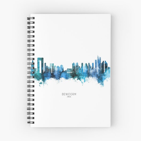 Item preview, Benidorm Spain Skyline designed and sold by ArtPrints.