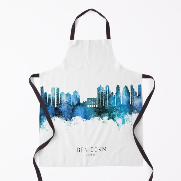 Item preview, Benidorm Spain Skyline designed and sold by ArtPrints.