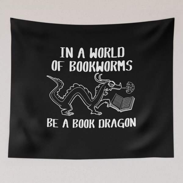 Item preview, From Bookworm To Book Dragon designed and sold by razvigod.