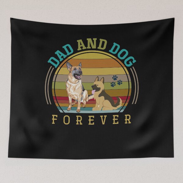 Item preview, Dad And Dog Forever German Shepherd  designed and sold by bestshirtdesign.