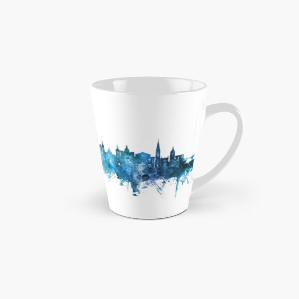 Vista previa del artículo con la obra «Bilbao Spain Skyline», diseñado y vendido por ArtPrints.