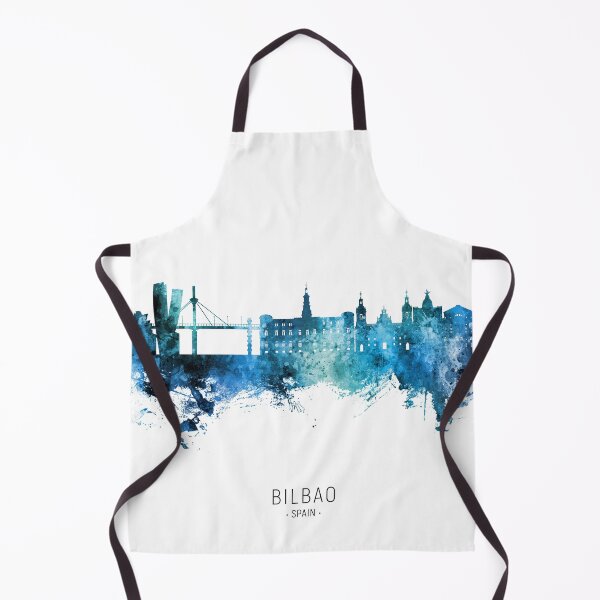 Item preview, Bilbao Spain Skyline designed and sold by ArtPrints.