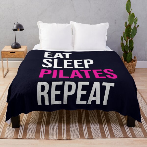 Item preview, Eat Sleep Pilates Repeat designed and sold by CatArtStore.