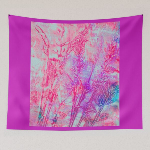 Item preview, Love Reiki Pink Neon Grasses - Angel Reiki designed and sold by BenitaJayne.
