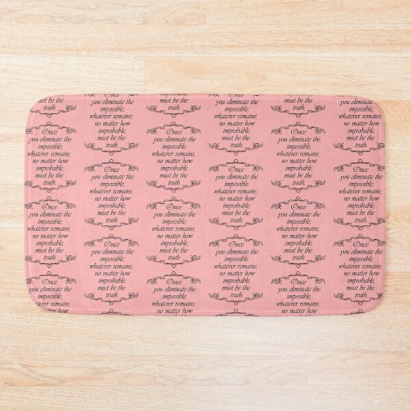 Item preview, Sherlock Quotes 221B Baker St. British Detective Vintage Literary Gifts designed and sold by TopTeeShop.