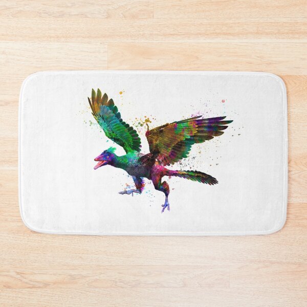 Item preview, Archaeopteryx dinosaur in watercolor designed and sold by paulrommer.