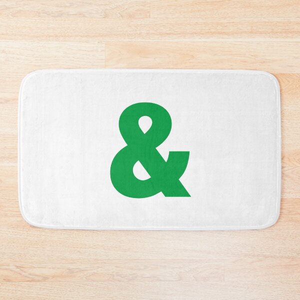 Item preview, ampersand verde designed and sold by Flashboy.