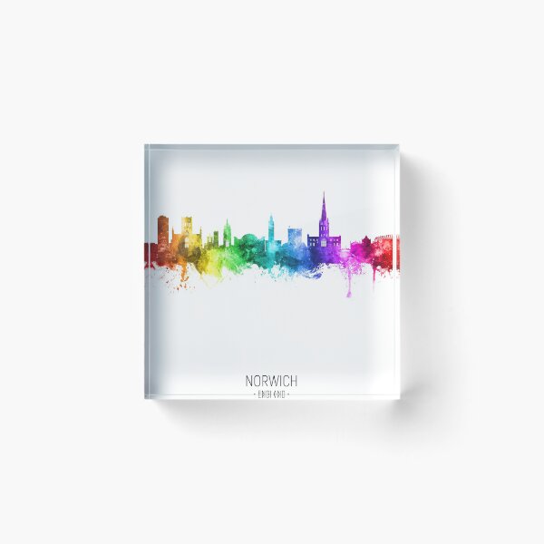 Item preview, Norwich England Skyline designed and sold by ArtPrints.