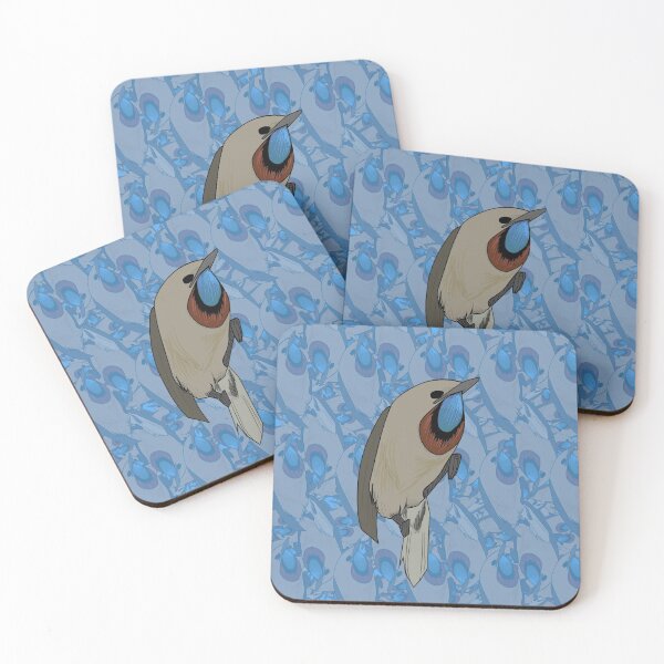 Item preview, bluethroat Luscinia svecica designed and sold by AnnaBaldon.