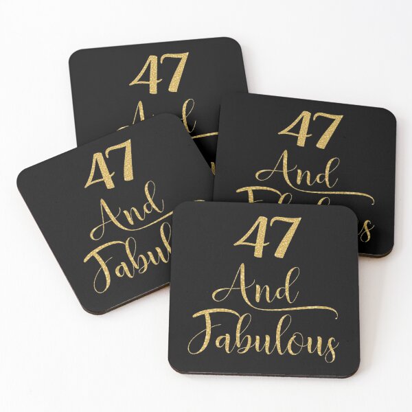 Item preview, Women 47 Years Old And Fabulous 47th Birthday Party graphic designed and sold by Grabitees.