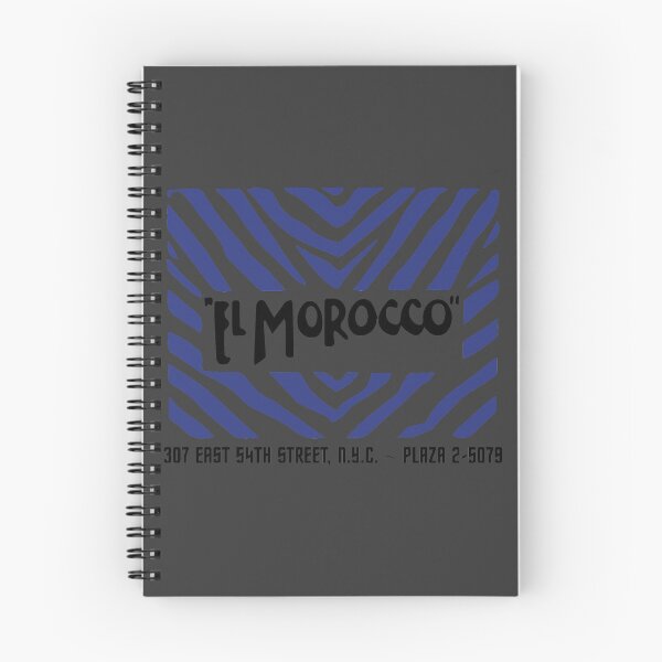 Item preview, 1930's Manhattan Nightclub El Morocco (blue) designed and sold by Fairytale of DC.