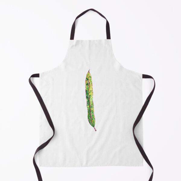Item preview, Banana Croton leaf watercolor painting designed and sold by BohoMoon.