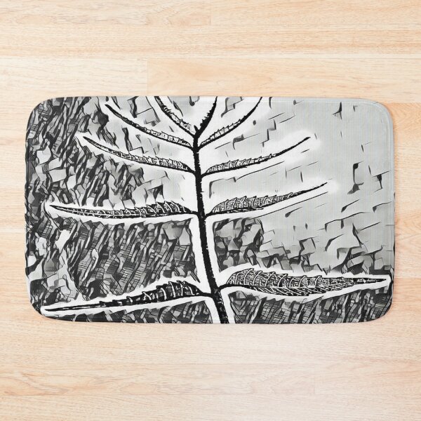 Item preview, Beautiful Black and White Twig with Leaves Texture designed and sold by Indra Agrawal.