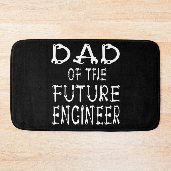 Item preview, Dad Of The Future Engineer Kids Mechanic Birthday Party print designed and sold by Grabitees.