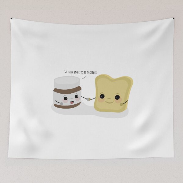 Item preview, Nutella and slice of brioche designed and sold by Toehk.
