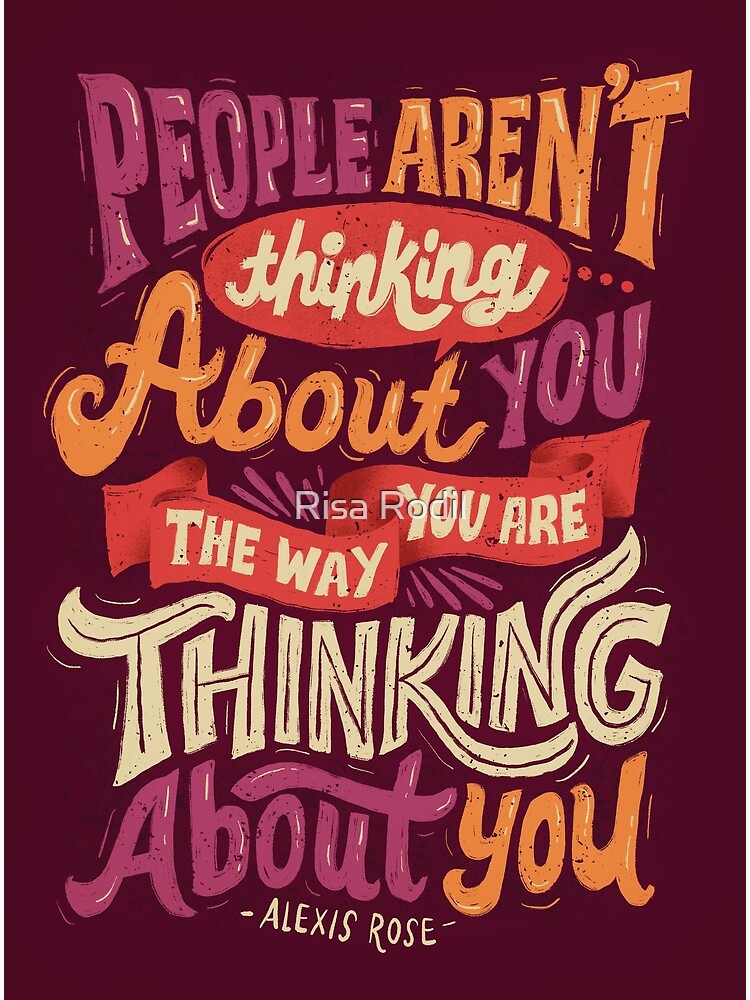  The Way You Are Thinking About You Poster For Sale By Risarodil 