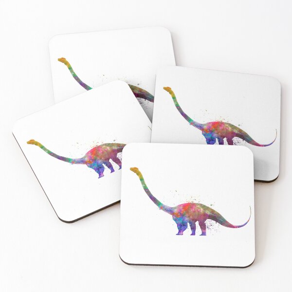 Item preview, Barosaurus dinosaur in watercolor designed and sold by paulrommer.