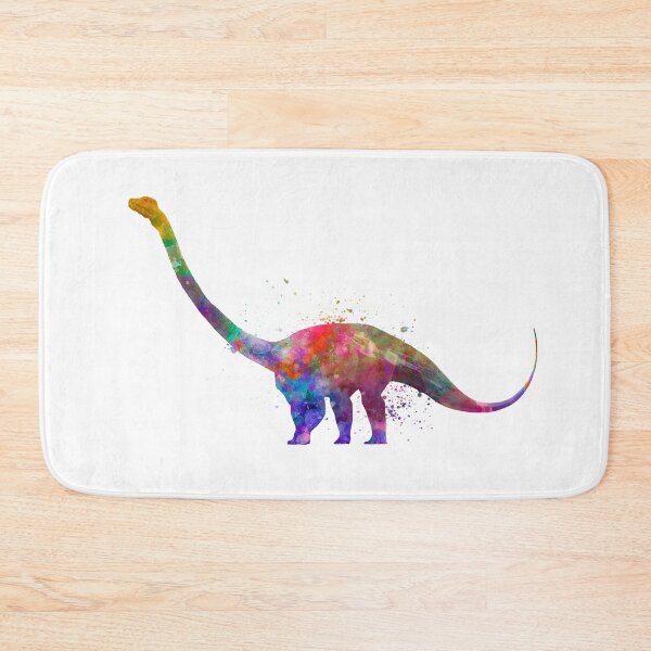 Item preview, Barosaurus dinosaur in watercolor designed and sold by paulrommer.