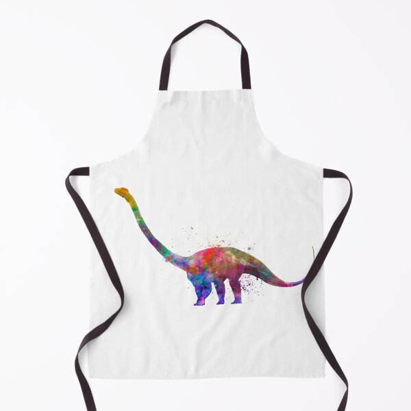 Item preview, Barosaurus dinosaur in watercolor designed and sold by paulrommer.