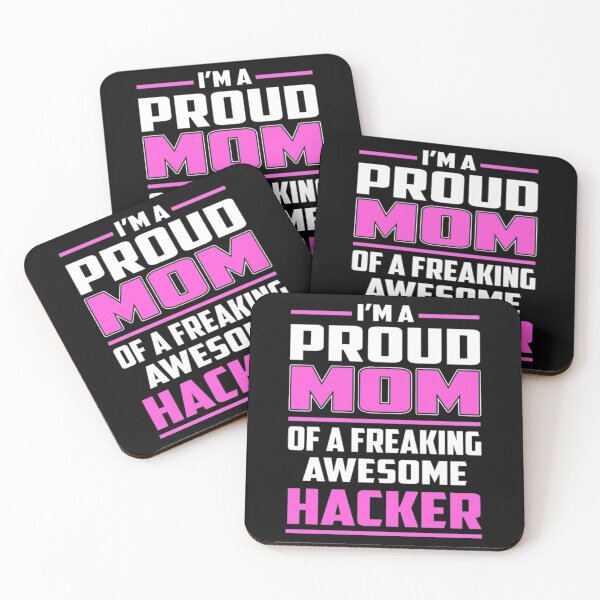 Item preview, Proud MOM Hacker designed and sold by MorrisKesten.