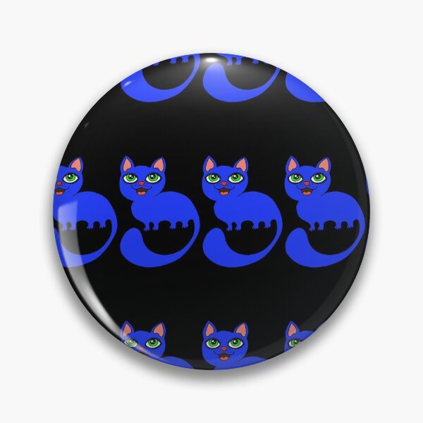 Aperçu de l'œuvre drôles doux petits chats impression abstrast animal coloré créée et vendue par NikaAstra.