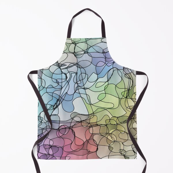 Item preview, Curvy lines and pastel colours texture designed and sold by Aura-E.
