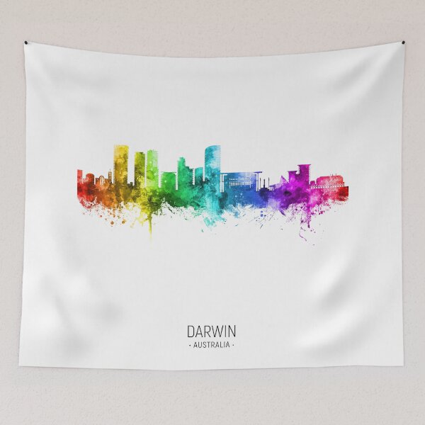 Item preview, Darwin Australia Skyline designed and sold by ArtPrints.