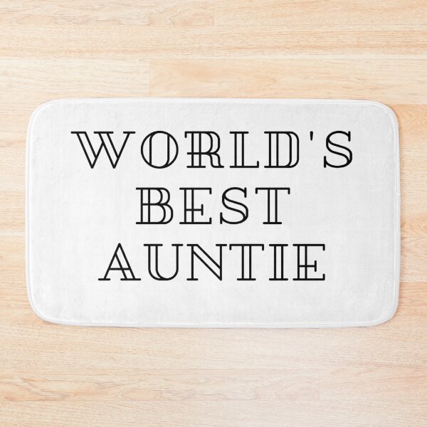 Item preview, World's best auntie designed and sold by Positivemassage.