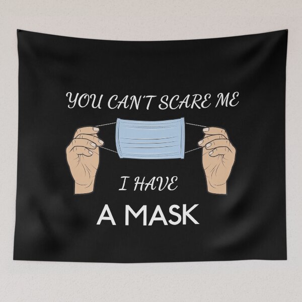 Item preview, Funny Halloween Scare Mask Protection designed and sold by Tom Carpenter.