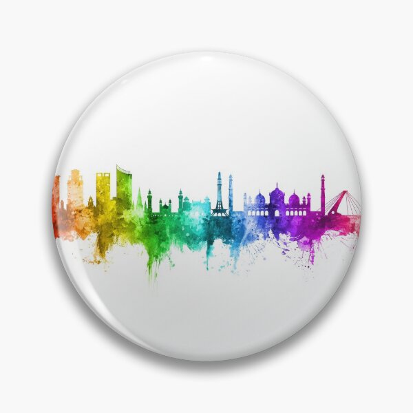 Item preview, Lahore Pakistan Skyline designed and sold by ArtPrints.