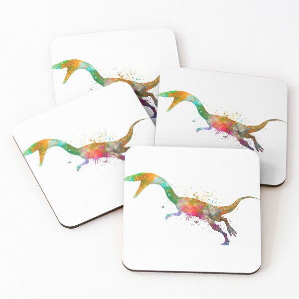 Item preview, coelophysis dinosaur in watercolor designed and sold by paulrommer.