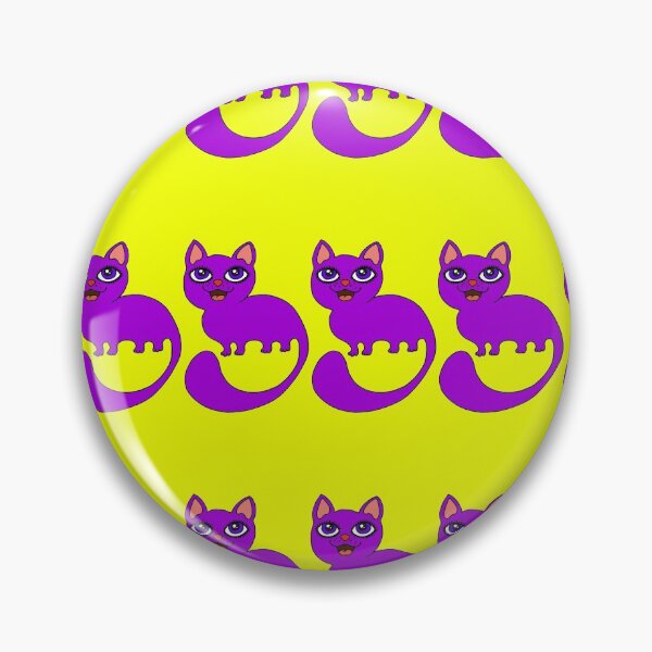 Aperçu de l'œuvre drôles doux petits chats impression abstrast animal coloré créée et vendue par NikaAstra.