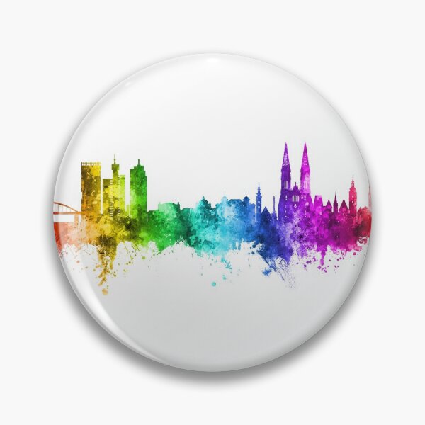 Item preview, Zagreb Croatia Skyline designed and sold by ArtPrints.