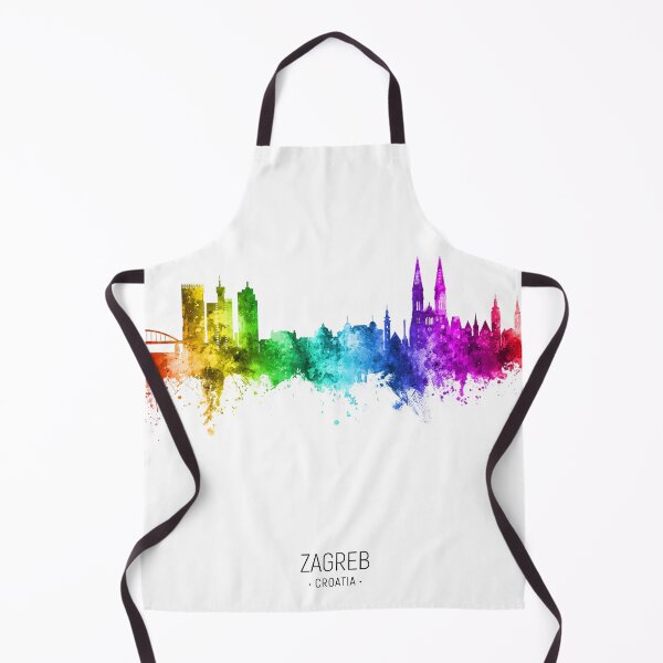Item preview, Zagreb Croatia Skyline designed and sold by ArtPrints.