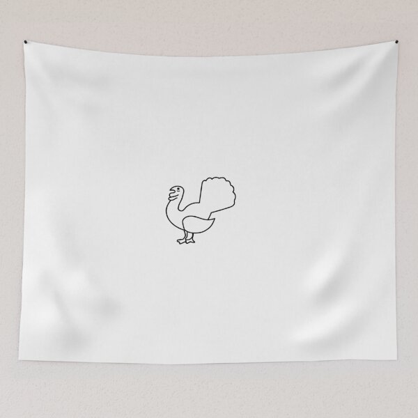 Item preview, Turkey Time Outline designed and sold by Line Design.