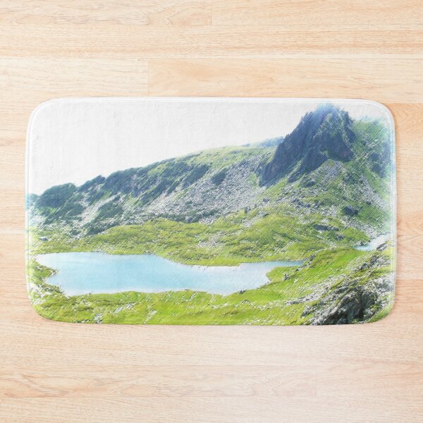 Item preview, Colourful Lake Photo Seven Rila Lakes Bulgarian Image designed and sold by LuckyKermit.