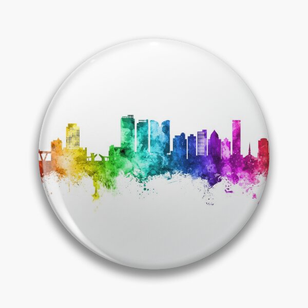 Item preview, Fort Lauderdale Florida Skyline designed and sold by ArtPrints.