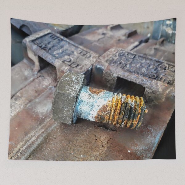 Item preview, Old rusty screw Industrial Engineering Machinery designed and sold by Tanja Dianova.