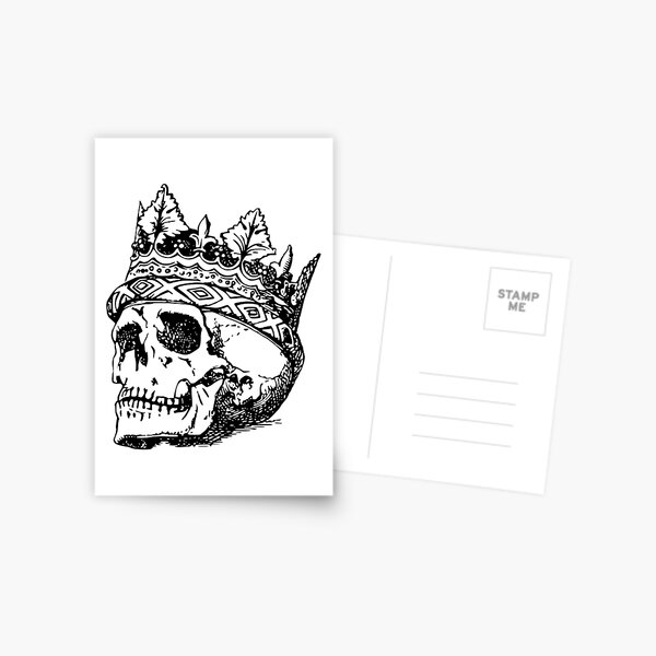 King Of Skull Postcard