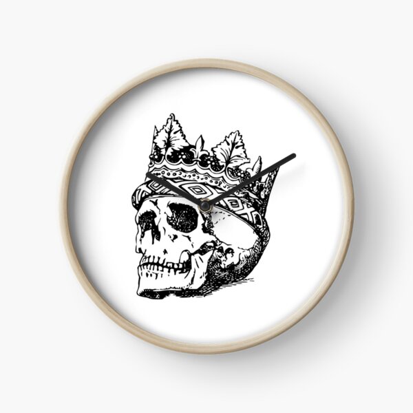 King Of Skull Clock