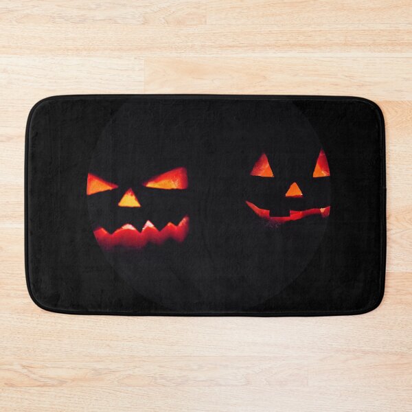 Item preview, funny halloween glowing pumpkin face designed and sold by fra02.