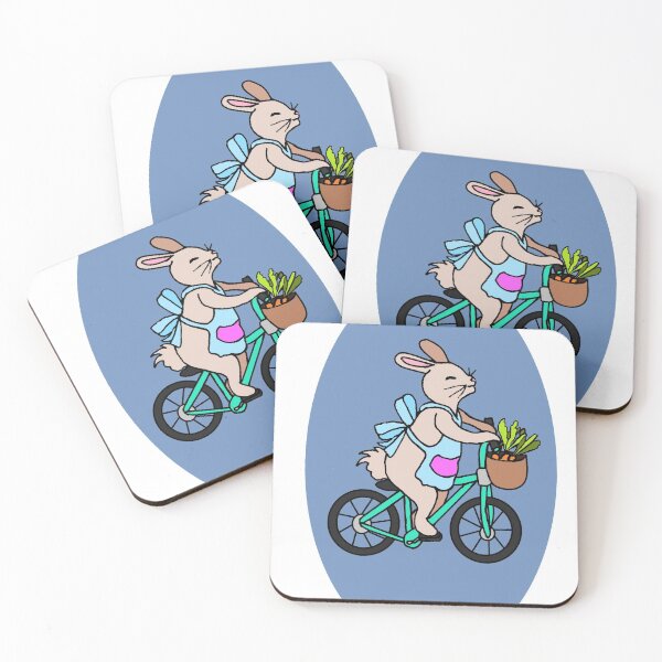 Item preview, Bunny and her bicycle  designed and sold by Charlonna.